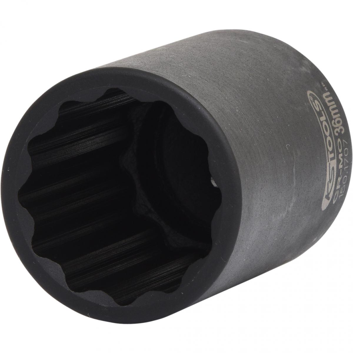 Головка 36 мм 1. Long Impact Socket 1/2" 36mm. Головка 36 мм 12 гранная штампованная.